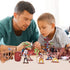 FUN LITTLE TOYS 61 PCs Wild West Cowboys and Indians Plastic Figures Toys, Toy Soldiers for Kids, Wild West Figure Playset with Horse, Tent, Army ...