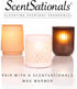 Scentsationals Wax Melts, Wax Cubes Strong Scent - Cotton Candy Cloud - Long Lasting Scented Melts for Warmer, 10oz (24-Cubes)...