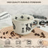 Ceramic Coffee Mug, 12oz Novelty Unique Teacup with Large Handle, Stoneware Cup for Tea Mocha Latte Cappuccino Espresso, Gift for Women and Men (1...