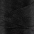 144 Meters of Waxed 2-Ply Polyester Brazilian Cord – for Jewelry Making, Macramé, Beading, Home Décor, and General Crafting (Black)...