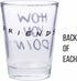 Silver Buffalo Friends Iconic Quotes "You're My Lobster," "How You Doin'" "Pivot," and "We Were On A Break!" 4 Pack Mini Glasses, 1.5 Ounces...