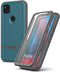 ENCASED Pixel 4a Case with Screen Protector (Rebel Shield) Rugged Full Body Protective Cover with Build-in Screen Guard for Google Pixel 4a - Blue...