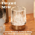 KOSTA Crystal Table Lamp Premium Vase Rechargeable Crystal Vase Lamp Heavy Handmade Modern Vases for Decor Home Bedroom Kitchen Office Living Room...