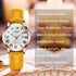 Tiong Fashion Casual Ladies Watch, Leather Strap Quartz Waterproof Watch for Women...