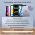 Stylus Pen for iPad with Magnetic Wireless Charge, Fast Charge Apple iPad Pencil, Palm Rejection, Tilt Sensitivity, Work for 2018-2024 iPad Air 3-...