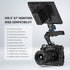 NEEWER Camera Monitor Mount with Cold Shoe (2 Pack), Anti Twist 1/4" Screw for 5" & 7" Field Monitor Compatible with Atomos Ninja V, 360° Swivel &...