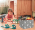 HIYAGON Baby Basket Cute Toy Bin for Boys and Girls Kids Storage Bin Organizer Box Gift Basket Empty Rectangular Deer Room Decor for Home(Grey dee...