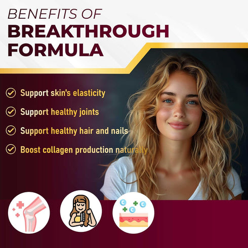 Organic Collagen 6,419 mg with Hyaluronic Acid, Biotin, Keratin, Resveratrol Hair Skin, Nails Vitamins - Made in The USA (90 Count (Pack of 1))...