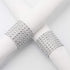 KPOSIYA Napkin Rings, Pack of 60 Rhinestone Napkin Rings Diamond Adornment for Place Settings, Wedding Receptions, Dinner or Holiday Parties, Fami...