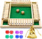Dice Game Shut The Box Game Wooden Board Game with 10 Dices,a Classic 4 Sided Family Math Game for 2-4 Players Dice Board Game Shut-The-Box(Kids o...