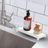 DryingNeat Sink Organizer, Instant Dry Sink Caddy Organizers, Kitchen Sponge Soap Holder Dispenser, Countertop Fast Drying Counter Tray Rack (Bamb...