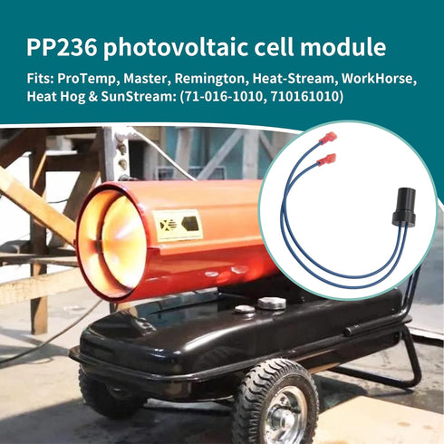 Space Heater Replacement Parts PP236 Photocell for Reddy Remington Master Knipco Heaters M16656-24...