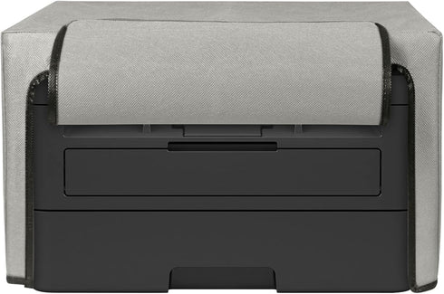 kwmobile Dust Cover Compatible with Brother DCP-L2530DW / L2550DN / MFC-L2710DN / L2750DW - Printer Case - Fabric Protector Cover - Light Grey...