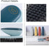 Cleaning Brush Household Small Laundry Brush for Soft Bristle Scrub Clothes Shoe Underwear Fabric Hand Cleaning Brush (Gray)...