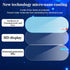 4Pcs Car Rear View Mirror Film Clear Sticker Film Transparent Rainproof Film with Cleaning Kits Waterproof Sticker Antifogging for Car Mirrors and...