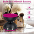 Electric Makeup Brush Cleaner Machine - 2 Adjustable Speeds & Dehydration, 1200mAh Rechargeable Make Up Brush Cleaner Cleanser Machine, Cosmetic B...