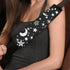 Forchrinse Moon and Star Pattern 2 PCS Auto Seat Belt Cover Strap Shoulder Pad for for Car,Truck,SUV,Backpack,Shoulder Bag...