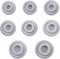 AHANDMAKER 8 Sizes Flocked Bracelet Design Bead Beading Board, DIY Beading Jewelry Tray Mats for Creating Design Bead Bracelets Jewelry Making...