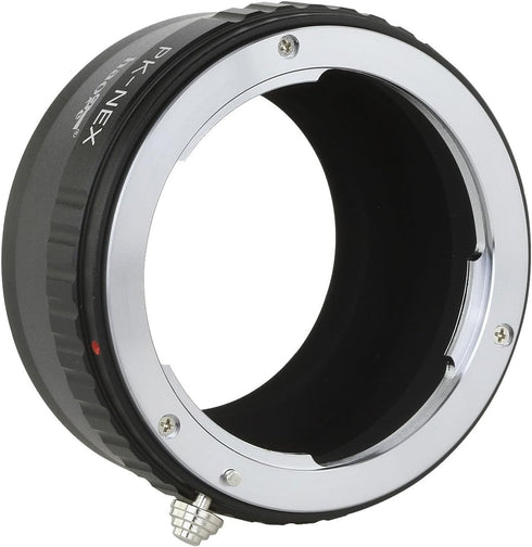 Haoge Lens Mount Adapter for Pentax K PK Mount Lens to Sony E Mount NEX Camera a3000 a3500 a5000 a5100 a6000 a6400 a6500 A7 A7R A7S A7II A7RII A7S...