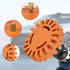 4PCS Decal Remover Eraser Wheel Rubber Eraser Wheel for Drill Removes Car Stripes Vinyl Tapes and Graphics Rubber Eraser Wheel Tool Kit for Cars, ...