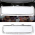 LivTee Bling Car Rearview Mirror, Decorations Rear View Mirror with HD Glass, Interior Accessories for Women and Teens - White...