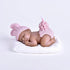 Birthday Candle Brown Sleeping Baby Cake Topper Candle for Party Baby Shower and Wedding (Pink)...
