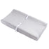 Solid Changing Table Pad Cover Cradle Sheet, Fits 32"/34''x16" Contoured Diaper Changing Pad, Ultra Soft Cozy Minky Dots Plush Changing Table Cove...