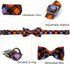 Halloween Dog Collar, Pet Collar Dog Bow Plaid Dog Collar Girl Boy Holiday Pet Dog Collar Gift Bow Dog Collar Cute Soft Puppy Collar for Large Dog...