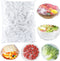 300Pcs Reusable Elastic Food Bowl Storage Covers, Sublaga Bowl Covers, Dish Plate Covers, Alternative to foil, Plastic Wrap,BPA Free...