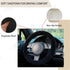 Car Fuzzy Steering Wheel Cover, 15 inch Soft Wool Fur Steering Wheel Protector, Fluffy Car Wheel Covers for Winter Warm, Car Interior Decoration A...