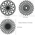 Silicone Trivets for Hot Dishes, Trivet Mat Hot Pads for Kitchen, Trivets for Hot Pots and Pans, Multi Purpose Silicone Heat Resistant Mats for Ta...