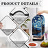 Blender Cover Dust Cover Starry Night Food Processor Cover with Top Handle Small Kitchen Appliance Covers Anti Fingerprint Coffee Maker Cover Kitc...