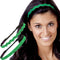 Hipsy Irish Green Headband St Patricks Day Accessories Clover Headband Gift Packs (Skinny & Wave Bling 2pk)...