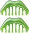 Handheld Massage Comb for Scalp and Meridian Therapy - Natural Resin Guasha Scraping and Multi-Functional Head Massager Tool for Relaxation, Acupo...