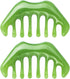 Handheld Massage Comb for Scalp and Meridian Therapy - Natural Resin Guasha Scraping and Multi-Functional Head Massager Tool for Relaxation, Acupo...