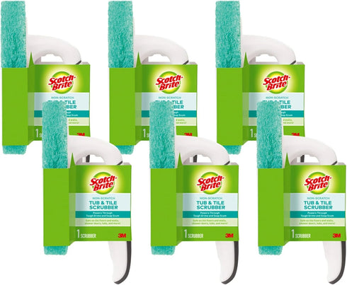 Scotch-Brite Non-Scratch Tub & Tile Scrubber, 6 Count...