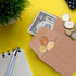 100 Pack Small Coin Envelopes Heavy Duty Self-Adhesive Kraft Seed Envelope Mini Parts Small Items Stamps Storage Packets Envelopes for Garden, Off...