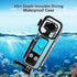 PULUZ Dive Case for DJI Osmo Pocket 3 Waterproof Case PC Protective Shell 45M/147FT Underwater Diving Housing Cover with Accessories for Osmo Pock...