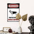 Beware Of Dog Sign Warning Signs For Fence German Shepherd Sign Outdoor House Signs 8x12 Inches...