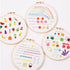 Beginner's Embroidery Stitch Practice Kit, 3 Flora and Fauna Embroidery Kits to Learn 30 Different Stitches, Includes Embroidery Hoop and Floss, w...