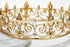 SWEETV Royal Full Round King Crown Crystal Tiara for Men Party Hats Costume Accessories...