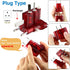 ROAD WARRIOR International Travel Plug Adapter Europe/UK/Australia/USA/India/China Does Not Convert Voltage Slim RW101CR...
