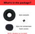 Ear Cushions for Plantronics Headset, Foam Ear Pads Replacement Headphone Covers for Plantronics HW251N 510 520 Blackwire 3210 3220 3310 3320 Jabr...