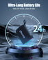 Bluetooth Speaker, Portable Wireless Speaker with RGB Lights, IPX7 Waterproof, 10W Mini Speaker, Bluetooth 5.3, 24H Playtime, Outdoor Speakers wit...