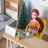 12Pcs Dollhouse Miniature Laptop Computer Tablet Phone Lamp Book Glasses Coffee Headset Simulation Accessories 1/12 1/6 Toy Pad Play Set Fits Barb...