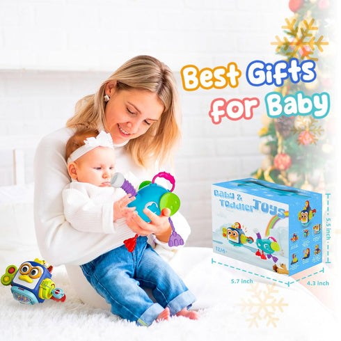 Montessori Toys for 1 Year Old, Travel Activities Busy Cube, Baby Sensory Toys, Early Educational Toys Gift for 12 18 Month, Baby Boy Girl Gifts S...