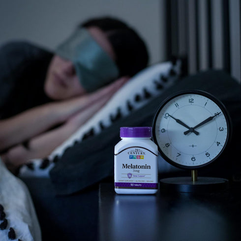 21st Century Melatonin 3 mg Tablets, 90 Count...