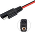 CERRXIAN 3ft 14AWG SAE to SAE 2 Pin Quick Disconnect Power Automotive Extension Cable for Solar Panels Battrey...