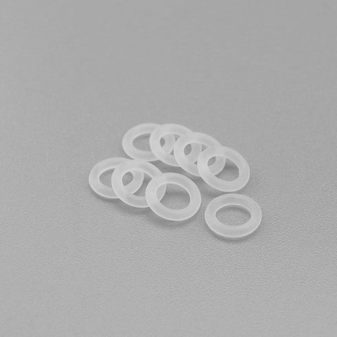 SING F LTD 500PCS Silicone O-Rings Compatible with Cherry MX Switch Keyboards Mechanical Keyboard Key Silencers Keyboard Sound Dampeners Transpare...