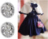 20pcs Clothes Button 25mm Fashion Hollow Flower Alloy Round Shaped Sewing Button for Men Women Blazer Coat Uniform Shirt and Jacket Silver...